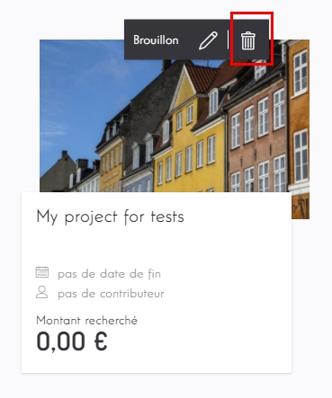 project list edit